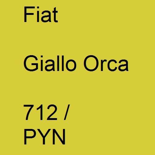 Fiat, Giallo Orca, 712 / PYN.